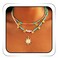 Sixexey Boho Layered Sun Necklaces Gold Necklace Chain Turquoise Sequins Necklace Summer Beach Necklace Accessories for Women（A）
