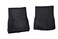 Knit Cuffs for Jacket,Seamless Rib Cuffs 1Pair for Sleeve Extending or Replacement (Black)