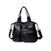 Wohegyy purses crossbody bags for women handbags leather hobo bags shoulder bag. (LB4/Black)