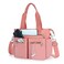 CALUOMATT Tote Bag for Women Multi-Pocket Handbags Crossbody Canvas Shoulder Bags Hobo Bags for Women Pink