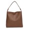 Woven Tote Bag for Women Top-handle Shoulder Bag Hobo Bags Soft Vegan Trendy Handbag Purse Lightweight Underarm, Brown