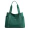 JIANLINST Women Tote Shoulder Handbag Water resistant Nylon Hobo Purse Multi Pocket Top Handle Shopper Shoulder Bag Green-1