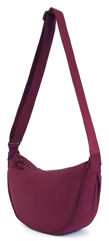 Crossbody Bag Hobo Sling Crescent Bag Women Men Trendy Small Shoulder Bag Purse Dumpling Bag Casual Handbag Adjustable Strap