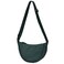 Crossbody Bag Nylon Crescent Bag Women Lightweight Small Hobo Bag with 2 Pack Inner Dumpling Bag Casual Handbag Adjustable Strap Dark Green