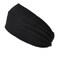 CHARM Athletic Headband Hair Band - Workout Fitness Sweat Cloth Head Wrap Accessories for Woman and Men Black