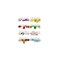 GIFIKOI 40 Pairs Weird Funny Earrings Cute Aesthetic Earrings for Women Kawaii Funky Cool Weirdcore Earring Gummy Bear Duck Mushroom Fruit Flowers Drop Earrings