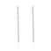 HERIER Rhinestone Earrings Dangling for Women Silver Dangle Earrings Simple Long Chandelier Statement Tassel Bar Earrings Sparkly Crystal Lightweight Jewelry