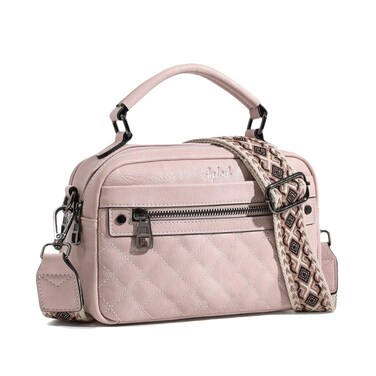 AGLOD Crossbody Bags for Women Vegan Leather Shoulder Handbags Small Cross Body Purses for Women Trendy with Wide Strap