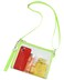 Bagenius Clear Purse Stadium Approved for Women, Transparent Clear Bag with Removable Straps for Work Festival Sporting Events and Concert - Green