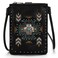 Montana West Crossbody Purse Women's Crossbody Handbags Trendy Crossbody Wallet Western Cute Cell Phone Crossbody Small Phone Purse Womens Purses and Handbags HB02-358 BK