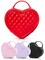 elpreole Women&#39;s Heart Shaped Purse, Designer Crossbody Handbag, Valentine&#39;s, Birthday, Wedding Gift Ideas for Her