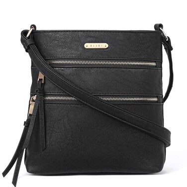 CLUCI Crossbody Purses for Women, Medium Size Zipper Pocket Adjustable Strap, Soft Leather Women's Shoulder Handbags