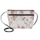 Danny K. Women's Tapestry Zipper Purse Crossbody Handbag, Adjustable Cord, Handmade in USA (Cherry Blossom)