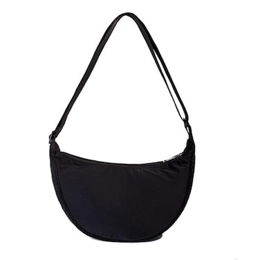 Small Crescent Bag for Women - Trendy Mini Crossbody Bag with Adjustable Strap - Lightweight Water Repellent