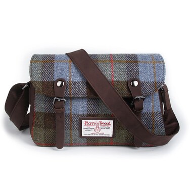 ICObuty Harris Tweed Crossbody Bag Women Small Shoulder Bag with Adjustable Strap (MacLeod Plus)