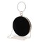 Selighting Round Velvet Clutch Purses for Women Evening Bags Formal Wedding Purse Prom Cocktail Party Clutch Hand Bag Black