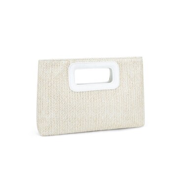 jessie Straw Clutch Purse for Women, Summer Beach Handbags Wedding Envelope Evening Bag Woven Shoulder Crossbody Bag