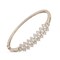 TARINIKA Yellow Gold Glittering Delicate CZ Bracelet- Indian Bracelets for Women(5.5 cm) I Perfect for Ethnic Occasionss   Traditional Indian Jewelry for Women   1 Year Warranty* (White, Set of 1)