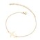 MiniJewelry Gold Airplane Bracelets for Women Birthday Christmas Daughter Family Adjustable Stainless Steel