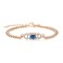 POSUR Crystals 14K Gold Plated Bracelets for Women (Blue 02)