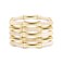 Gold Tube Bangle Bracelets for Women Stackable Bamboo Chunky Acrylic Beads Stretch Friendship Summer Beach Bracelet Jewelry