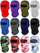 12 Pcs Ski Mask for Men Full Face Cover Winter Face Mask UV Sun Protection Balaclava Mask for Women Outdoor Cycling(Fresh Style,Fresh Color)