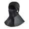 BaronHong Balaclava Face Mask for Women with Ponytail Hole Neck Face Cover Moisture Wicking for Ski Motorcycle Cycling(Black,M)
