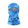 HOLIIBN Camo Blue Women Balaclava Ski Mask Windproof UV Protection Sun Hood Tactical Lightweight Motorcycle Running Riding