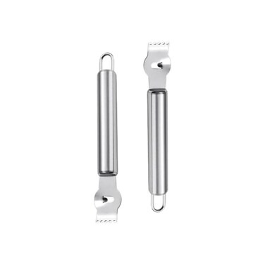 2Pcs Stainless Steel Lemon Zester Grater with Hole Citrus Orange Peeling Tool Fruit Peelers Mandolines and Slicers Graters, Peelers and Slicers