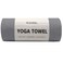 Eunzel Hot Yoga Towel Non Slip Yoga Mat Towel Non-Slip Sweat Absorbent Microfiber Towel for Hot Yoga, Pilates and Workout 72" x 26.5", Dark Grey