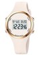 XCZAP Outdoor Sport Watches Alarm Clock 5Bar Waterproof LED Digital Watch (AllOffWhite)