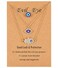 Baydurcan Gold Dainty Evil Eye Necklace and Hamsa Necklace Turkish Blue Eye Hand Pendant Necklace 3pcs Lucky Protection Jewelry Gift for Women Teenagers