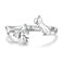 BISAER Cat Ring Adjustable Rings for women, 925 Sterling Silver Cat Rings Lovely Cats Animals Open Ring Hug Rings Jewelry for Women Jewelry Gifts