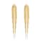 FANZE Tassel Earrings for Women Gold Long Dangle Drop Statement Fringe Earring Trendy Fashion Jewelry Gift for Wedding Party Prom Cocktail Chrismas Valentines Thanksgiving