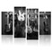 Artsbay Music Canvas Wall Art Black and White Guitar Painting Picture Print on Canvas Modern Musical Instruments Poster for Office Bedroom Boy Room Decor Stretched Ready to Hang-Large