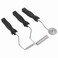 Lybunair Aluminum Alloy Fiberglass Bubble Paddle Tool Set, 3Pcs Laminating Roller Kit for FRP and Fiberglass Resin Applications, Smooth and Efficient Bubble Removal for Repair