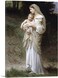 ARTCANVAS L Innocence Virgin Mary Baby Jesus Lamb Canvas Art Print Wall Decor by William-Adolphe Bouguereau - 26" x 18" (0.75" Deep)