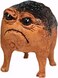 RIBJSHE Grumpy Frog Toad Statue Ugly Angry Outdoor Garden Yard Frog Decor Statue Fun Novelty Home Office Frog Decor Sculpture Weird Unique Gift