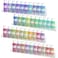 Vowcarol Clear Paint Organizer Wall-Mount, Miniature Paint Holder, Paint Rack Organizer, Craft Paint Organizer Rack