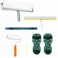 Self-Leveling Tool Kit, Floor Leveling Spiked Roller Mefape Stainless Steel Scraper Spike Shoes Rake for Self Leveling Cement, Floor Construction, Floor Paint Tool