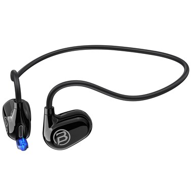 BUGANI Open Ear Headphones Conduction Bluetooth Earphones Wireless USB-C Fast Charging 8 Hours Playtime IPX5 Waterproof for Outdoor Sports Hiking Earbuds Kids Students Children Teenagers Girls Boys