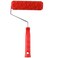 napkery 7" DIY Patterned Paint Roller Rubber Roller Decorative Art Roller Texture Roller with Plastic Handle for Paint, Painting Construction Tool Wall Decoration