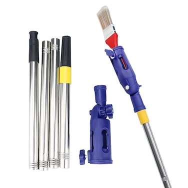 Paint Edger Brush Extender Paint Roller Extension Pole 3.6ft Gripper Paint Edger Tool for Wall Corner Painting Painting Tool Wall Detail Decoration Handle Tool