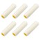 uxcell Paint Roller Cover 3 Inch Mini Woolen Brush for Household Wall Painting Treatment White 6Pcs