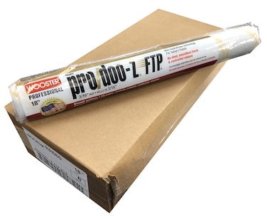 Wooster Brush RR665 18 inch Pro/Doo-Z FTP 3/16 inch Nap Paint Roller - Pack of 6