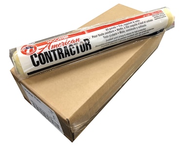 Wooster Brush R362 18 inch American Contractor 3/8 inch Nap Roller Cover - Pack of 6