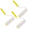 CYEAH 3 Pcs 9" Aeration Latex Floor Self Leveling Screed Spiked Roller, Screed Flooring Roller Brush Paint Roller for Self Leveling Concrete