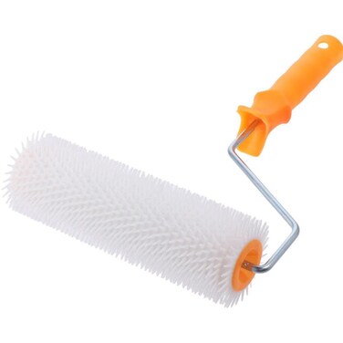 napkery 23cm/9'' Spike Roller, Latex Floor Self Compound Roller Leveling Screed Spiked Roller Paint Brush Roller