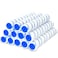 Leumoi 12 Pcs Paint Roller Covers 14 Inch Microfiber Roller Covers Refill Naps for Paint Roller Brush Frame Kit Paint Supplies for Interior House Painting Surfaces Home Repair Tools (1/2'' Nap)