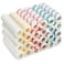 Tanlade 24 Pcs 9 x 3/8 inch Paint Roller Covers Microfiber Naps House Wall Painting Supplies Roller Naps Nap for Roller Frame Covers for Paint Roller Kit, 6 Colors